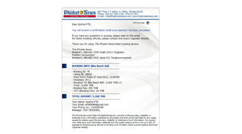 Step 9. You will also receive confirmation of booking to your email.