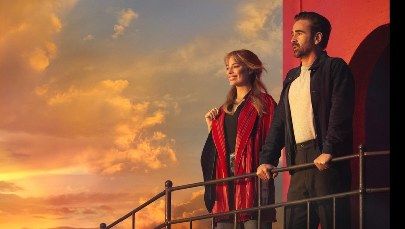 Margot Robbie and Colin Farrell in A Big Bold Beautiful Journey. Photo: IMDb