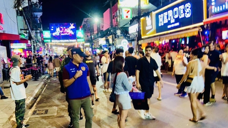 Bangla Rd, Patong. Photo: Kathu District Office