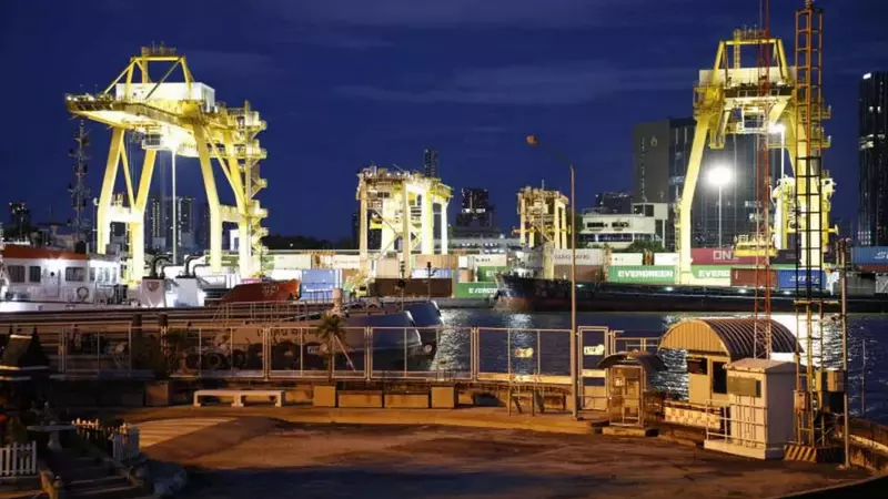 Bangkok Port at night. Photo: Bangkok Post / file
